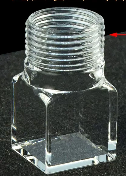 MQQFC066 product photograph: uncapped threaded neck and optical body