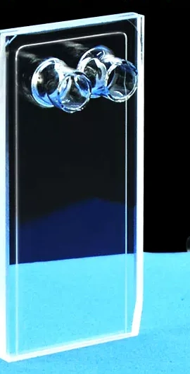 MQQFC114 product photograph: upright view of the thin-layer cell