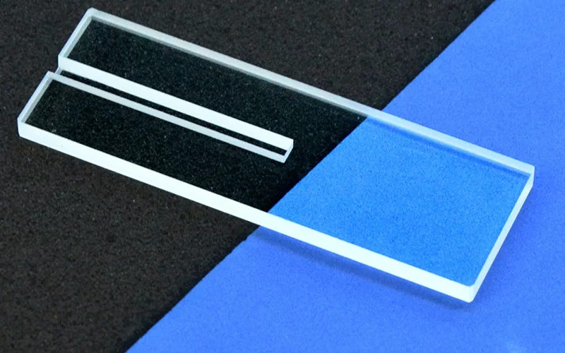 MQQCU011 product photograph: angled view of the plate and groove