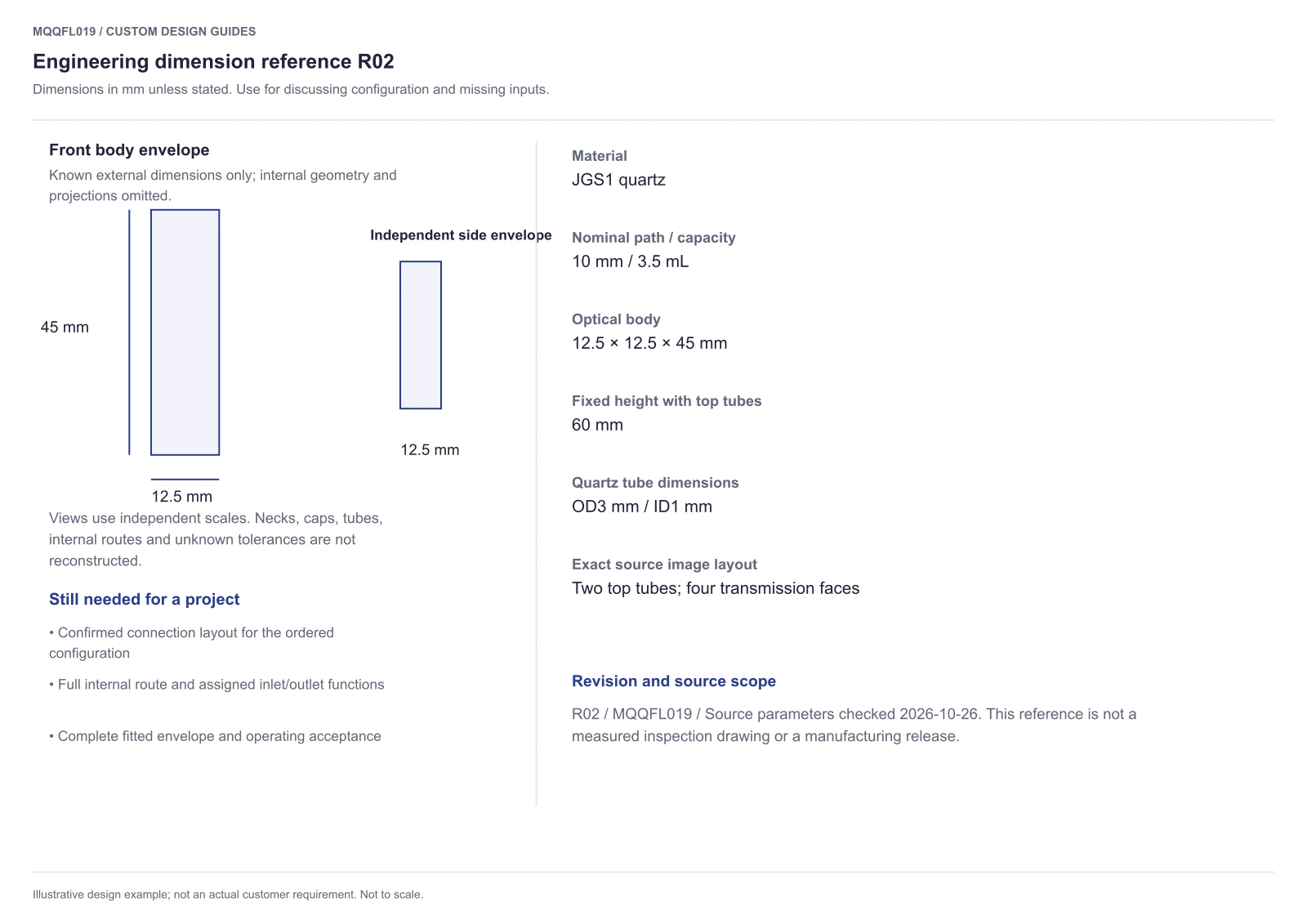 MQQFL019 engineering reference R01 with known external dimensions